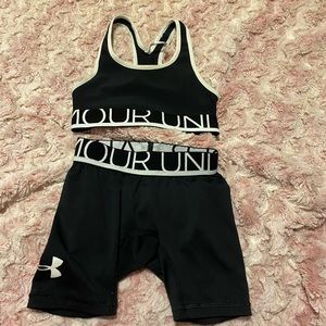 Girls youth sz yxsmall work out outfit